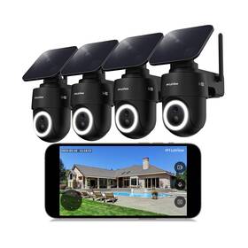 Laview 192728016859 2k Solar Camera Outdoor Wireless 100% Wire-free Wifi Cameras For Home
