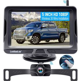 Lkl-00234 Leekooluu Wireless Backup Camera Ease Install - Color Image Hd 1080p 5 Inch Monitor Dig