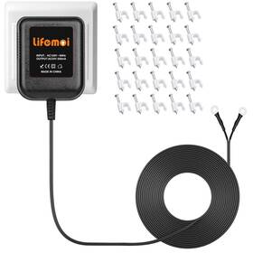 Bp-24ac Lifemoi Doorbell Transformer 24v/500ma Adapter With 16.5ft/5m Charging Cable For Vide