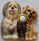 Db35 Lighted Dog Dimensional Terrier Sheep Lab 3 Yellow Doorbell Dogs Wired