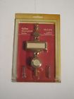 Pb-5lpb Lighted Nos Nutone Series Masterpiece Doorbell Nameplate Chime Brass