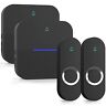 Lighted Wireless Doorbell Home Waterproof 1000ft Range 5 Volume Levels