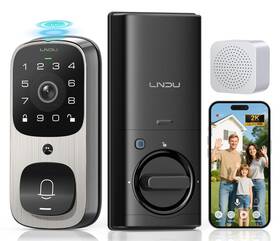 Ld502 Lndu Wifi Smart Video Lock 5-in-1 Fingerprint Keyless Entry Door With App Co