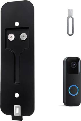 Lolitech 744759114822 Doorbell Backplate Mount With 2 Holes Metal Tab Replacement Accessories