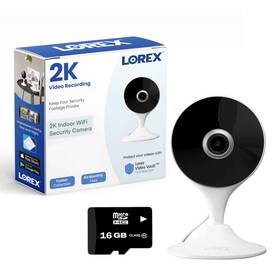 Azt2kid-e Lorex 2k Indoor Wifi Security Camera For Home Pet Cam Baby - Mobile App