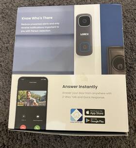 B241ajd-e Lorex 1080p Wi-fi Video Doorbell Wired 32gb