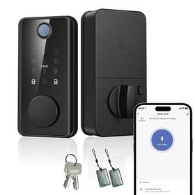 Ms-01 Ltaxaf Fingerprint Smart Door Lock With Bluetooth Keyless Entry For Front