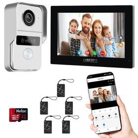 2-wired Lumobell 2w Kw02 Ip7 Video Intercom System With 7 Inch Touch Screen Timbre Con C Mara &