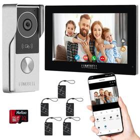 2-wired Lumobell 2w Kw06 Ip7 Doorbell Camera With Monitor Video Intercom System 108