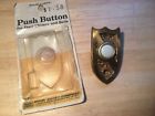 M-92 Miami Carey Vintage Push Button For Bell Chime Shield