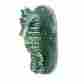 Ma-111 Moby Dick Coastal Seahorse Shaped Cast Iron Verde Green Finish Door Knocker 786295182743