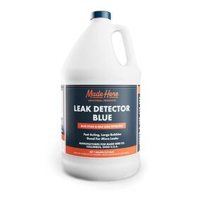 Made Here Co. 850047706317 Leak Detector Blue Refill Bottle - Fast Acting All-purpose Lea