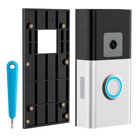 Mamerry 717817156683 No-drill Ring Doorbell Mount Adhesive Door Bracket Compatible With Video