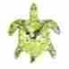 Mb-1165 Moby Dick Decorative Turtle Door Hardware Beach Nautical Knocker Polished Brass