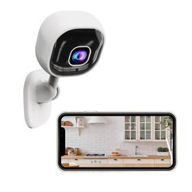 Bh-a5 Meraijin Mini Camera Compact Indoor Plug-in Smart Security 1080p Hd Video Nig