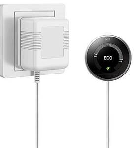 Merom 424511501665 24v 500ma 26ft C Wire Transformer Adapter For Thermostat And Doorbell Compat