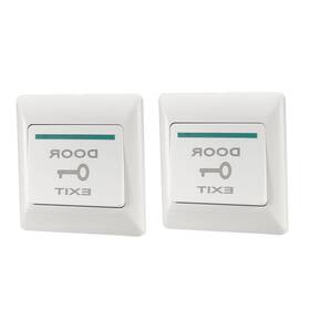 Metallixity 679134161033 2pcs Push To Exit Button Release No/nc/com Switch Door Access Control System 36v