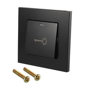 Metallixity 679134196103 Push To Exit Button Switch Wall Mounted Resettable Square Ac 250v 16a