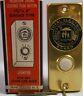 Mh-9a Trine Medallian Home Door Bell Button Brass