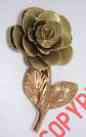Mh2251 Signed Healy Bronze Rose Michael Door Brass 52 Knocker V