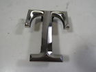 Mhmt2 Michael Healy Designs Monogram Letter Door Knocker Nickel Silver
