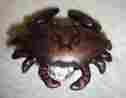 Mhr48 Michael Healy Designs Blue Crab Doorbell Ringer Oiled Bronze