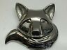 Mhs93 Michael Healy Designs Fox Door Knocker Nickel Silver Standard Size