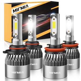 Mifmia 9005 H11 Bulbs Combo 80