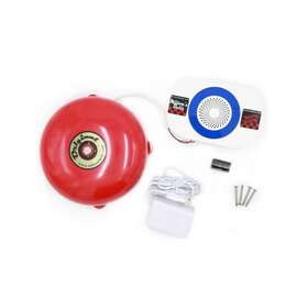 Miltons Bells 030937331878 - Doorbell And Wireless Chime Kit Including Pushbutton Transmi