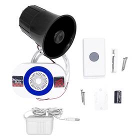 Miltons Bells 030937331939 Milton S Warehouse Door Chime And Siren Kit - Extra Loud Doorbell