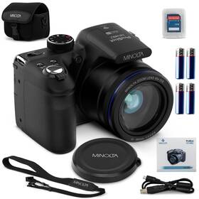 Mn40z-bk Minolta Mn40z 20mp Digital Camera 40x Optical Zoom 1080p Fhd Video 3.0