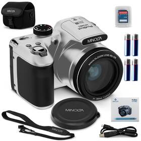 Mn40z-s Minolta Mn40z 20mp Digital Camera 40x Optical Zoom 1080p Fhd Video 3.0
