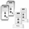 Ml2t2 Wuloo Rechargeable Waterproof Doorbell Wireless Intercom System Mile Home Security