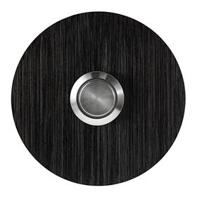 Msh Modern Stainless Hardware 854848008373 C1 Black Doorbell C- Series Button In Anodized Aluminum 2.36 Inch Round