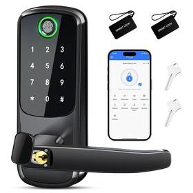 Bel01 Msr X6 Keypad Smart Door Lock With Handle Keyless Entry Digital For Front/inter
