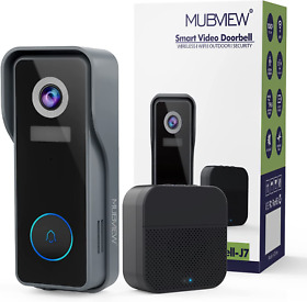 Mubview Wireless Doorbell Camera With Chime Anti-theft Device