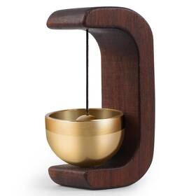 Chimes-001 Munkant Magnetic Hanging Doorbell Chime Shopkeepers Bell Decorative Wooden Wind
