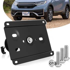 Tytx6702 Mylater No Drill Tow Hook License Plate Mount Relocator Bracket Kit With Anti-theft S
