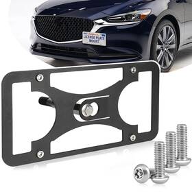 Z6381 Mylater Anti Theft Front License Plate Bracket Mount Compatible With Mazda 6 2014-202