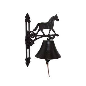 Js-90-085 Nach Cast Iron Horse Doorbell Small Door Bells For Homes Rustic Dinner Bell K