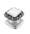 K1152 Nacre Designs Gioiello Vicenza Square Silver Mother Antique Pearl