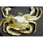 Ncbk-1 Mayer Mill Large Door Crab Brass Knocker