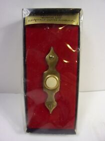 953ev-p2 New Nu Tone Masterpiece Series Antique Brass Door Bell Electircally Lighted