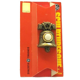 Ge2234-051d New Old Stock General Electric Ge Liberty Bell Chime Button Doorbell Brass 6-16v