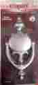 New Satin Nickel Door Knocker 749694431317