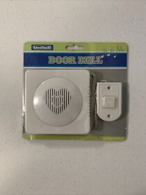 179942 New Steeltuff Door Bell White #179942 By Deluxe Imports