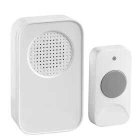 Newhouse Hardware 313041355351 Plug-in Wireless Door Chime Kit With Remote 150 Ft. Operating Range Push Butto