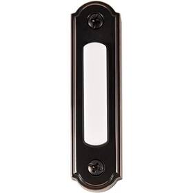 Newhouse Hardware 726843020509 Led Lighted Metal Door Chime Push Button Oil-rubbed Bronze Surface Mount