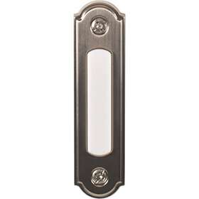 Bt5snl Newhouse Hardware Led Metal Push Surface Mount Lighted Wired Doorbell