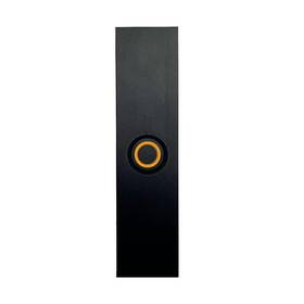 Bt6rl Newhouse Hardware Rectangular Lighted Wired Metal Doorbell Button In Black Bt
